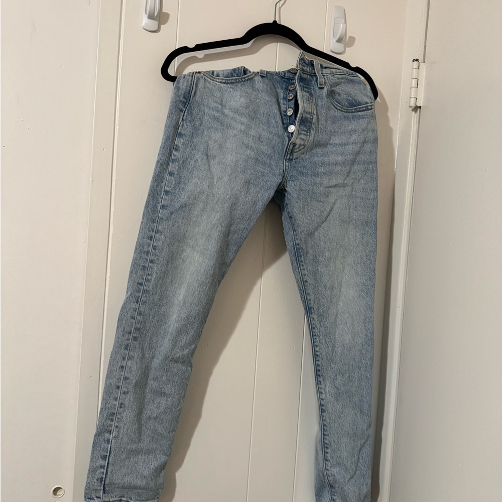 Levi's Light Blue 501 Skinny Jeans